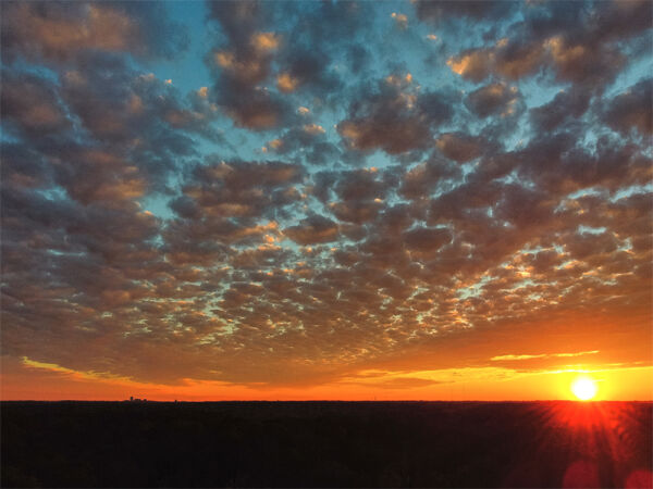Tallahassee Sunset Downtown Distance